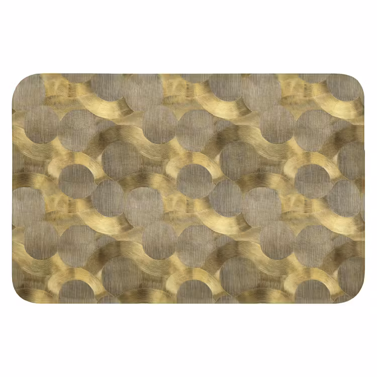 WC Mat - Modern - Geometrisch - Goud — 1