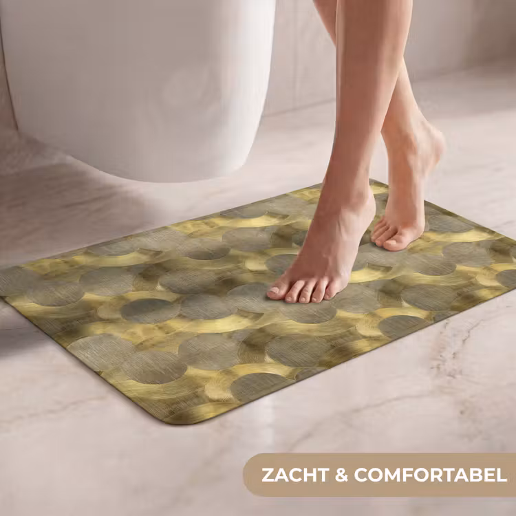 WC Mat - Modern - Geometrisch - Goud — 7