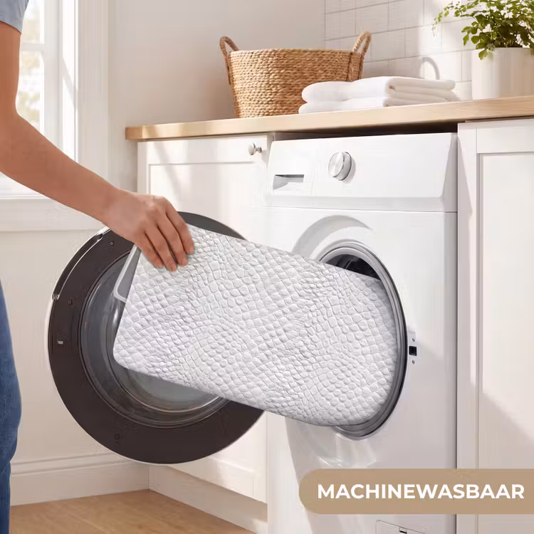 WC Mat - Slang - Patroon - Wit — 5