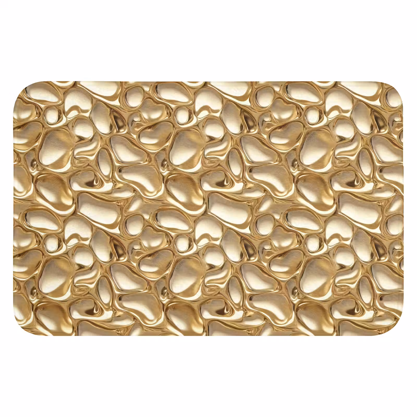 WC Mat - Abstract - Modern - Goud — 1