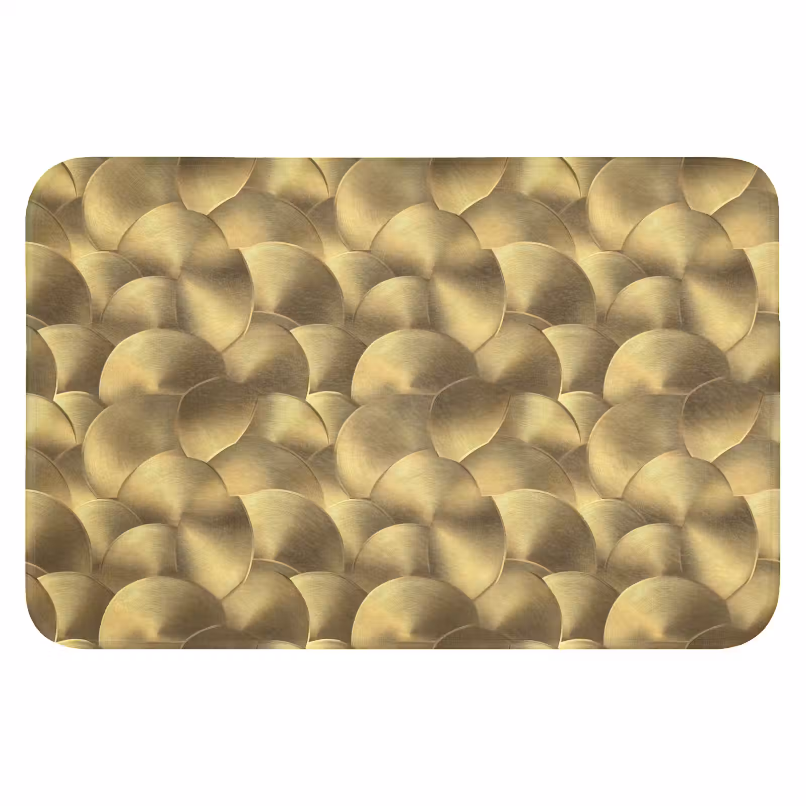 WC Mat - Modern - Cirkel - Goud — 1