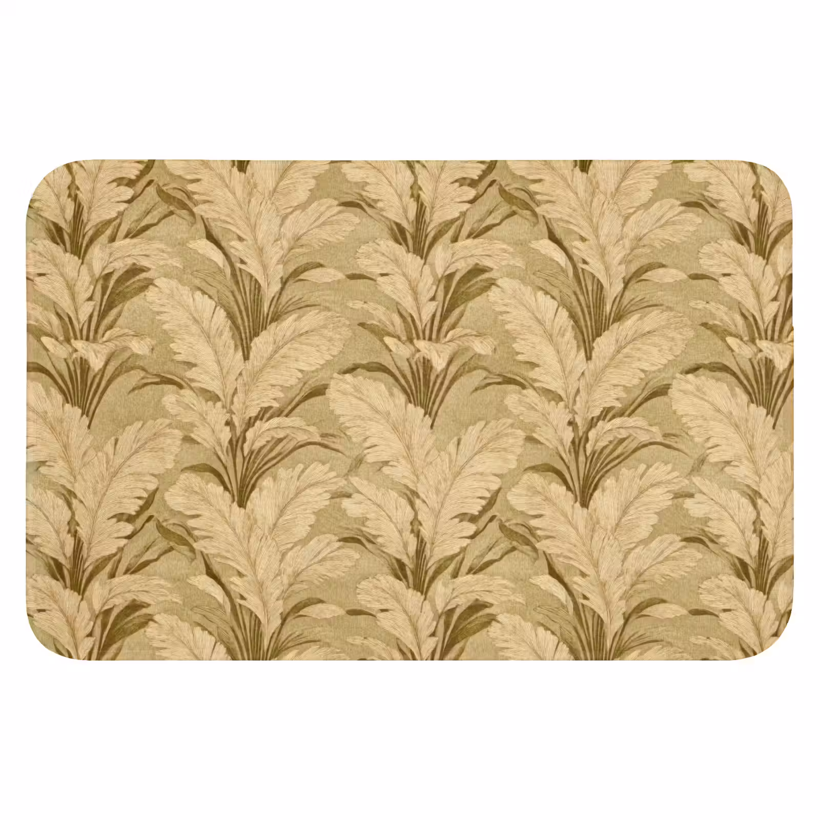 WC Mat - Palmbladeren - Klassiek - Groen — 1