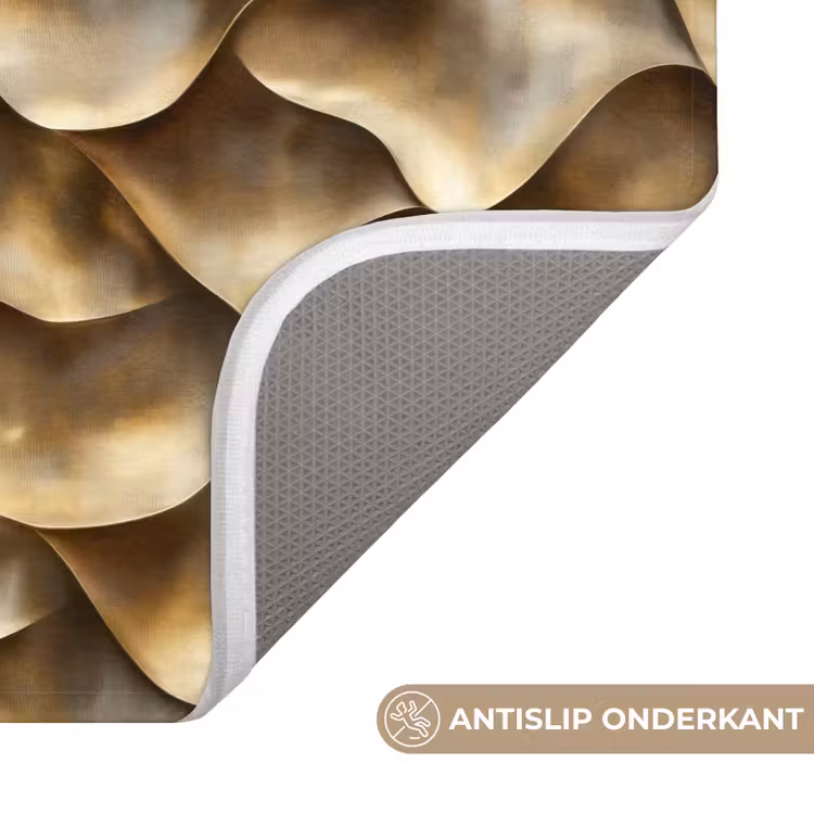 WC Mat - Abstract - Antiek - Goud — 3