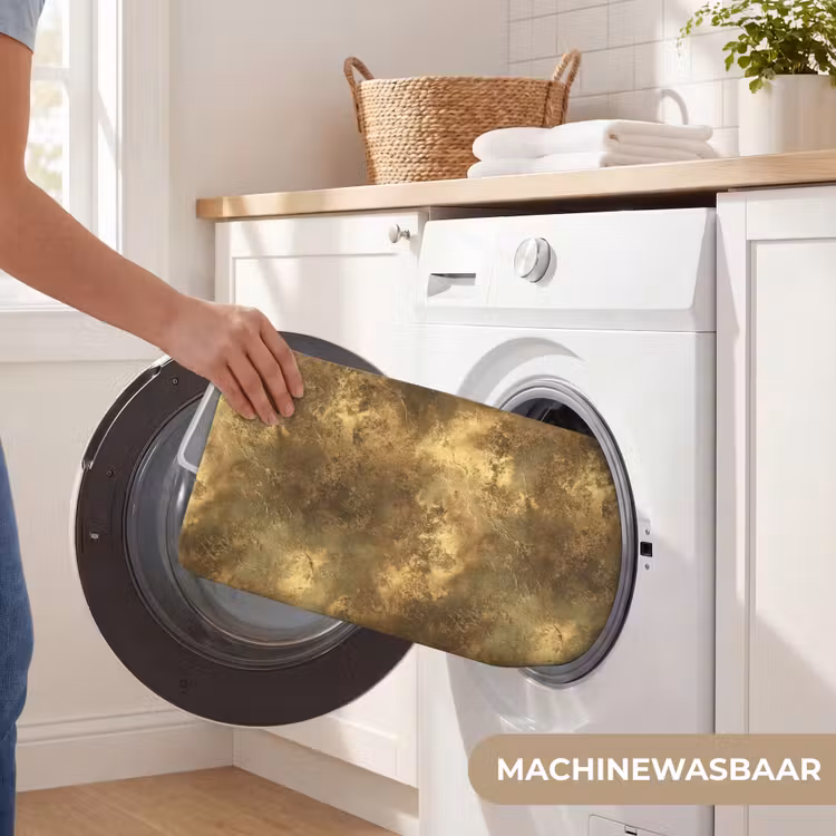 WC Mat - Antiek - Metaallook - Goud — 5