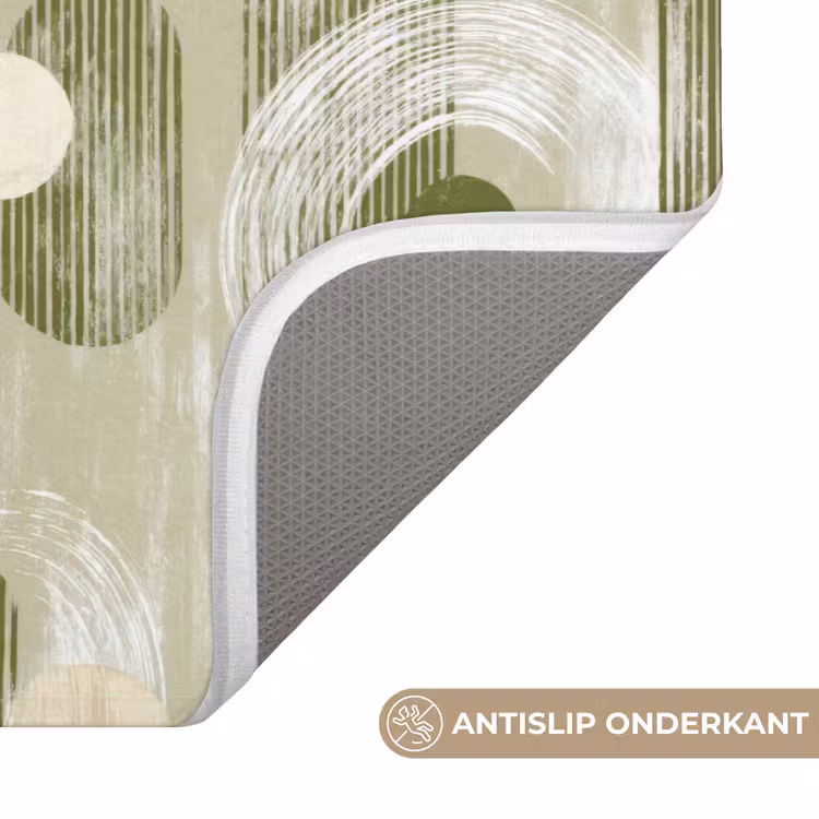WC Mat - Artistiek - Modern - Groen — 3
