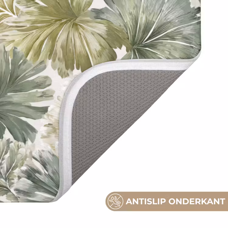 WC Mat - Bladeren - Botanisch - Groen — 3