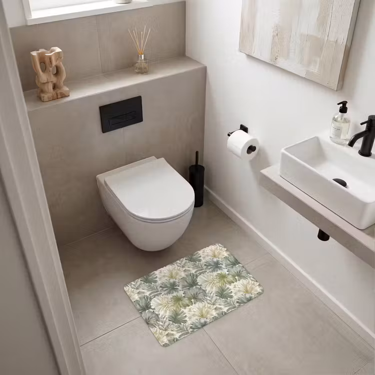 WC Mat - Bladeren - Botanisch - Groen — 6