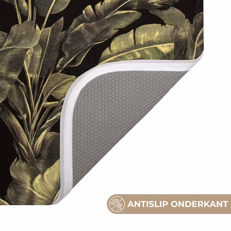 WC Mat - Botanisch - Bladeren - Groen — 3