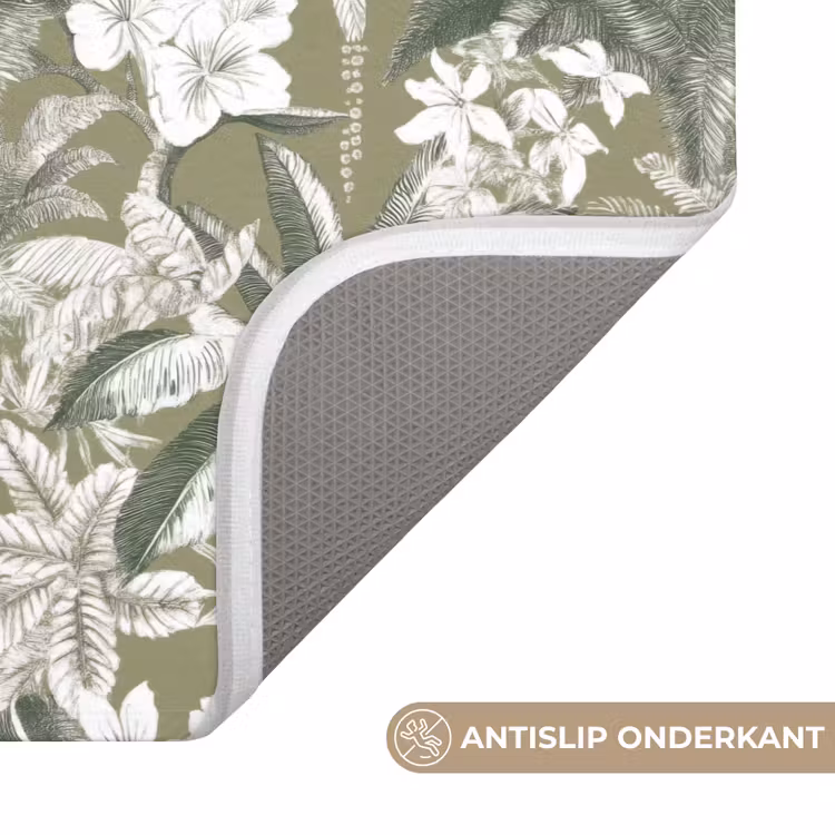 WC Mat - Botanisch - Bloemen - Groen — 3