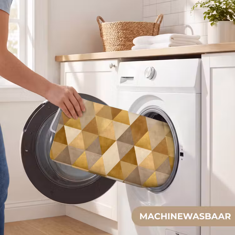 WC Mat - Geometrisch - Driehoek - Goud — 5