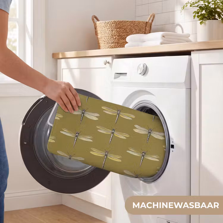 WC Mat - Libellen - Patroon - Groen — 5