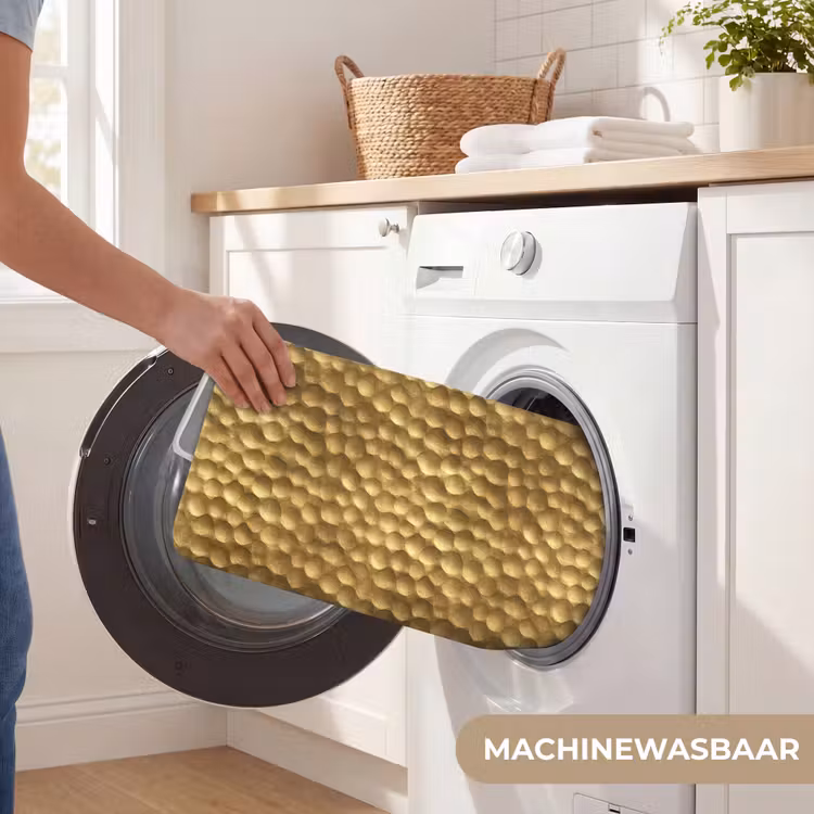 WC Mat - Metaal - Dynamisch - Goud — 5