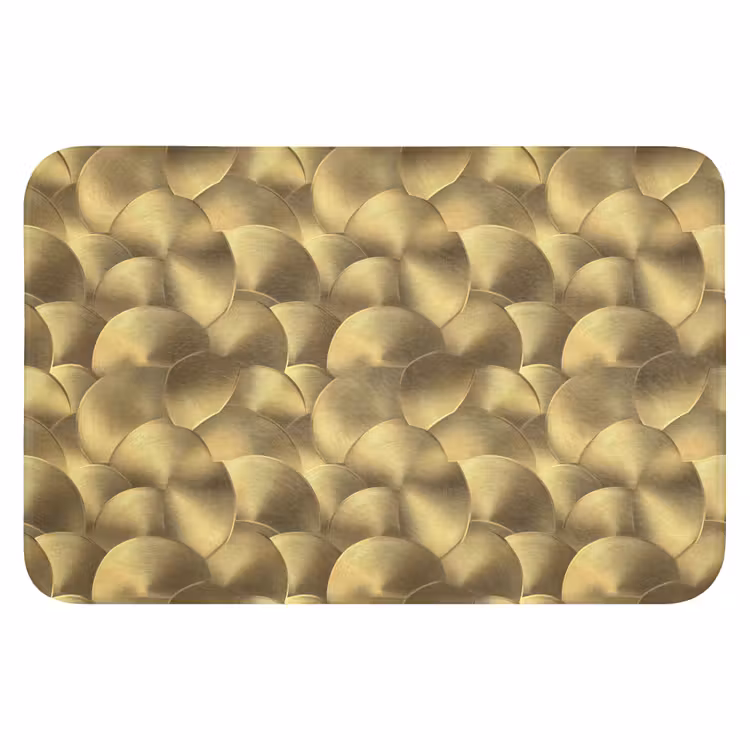 WC Mat - Modern - Cirkel - Goud — 1