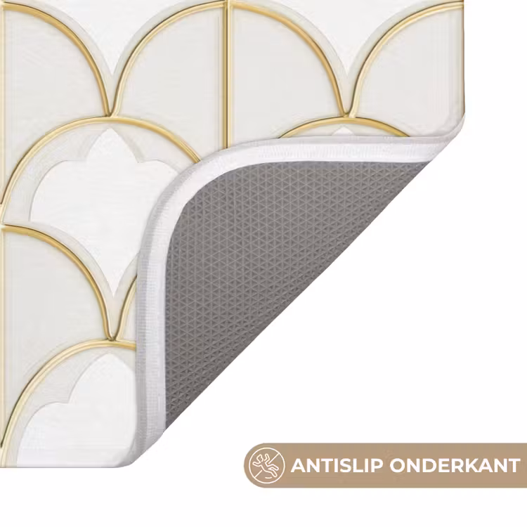 WC Mat - Mozaïek - Bogen - Goud — 3