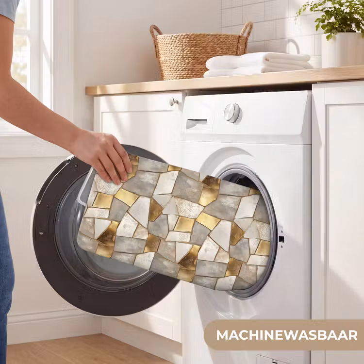 WC Mat - Mozaïek - Marmer - Goud — 5