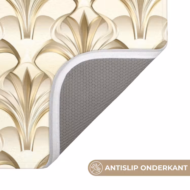 WC Mat - Ornament - Barok - Goud — 3