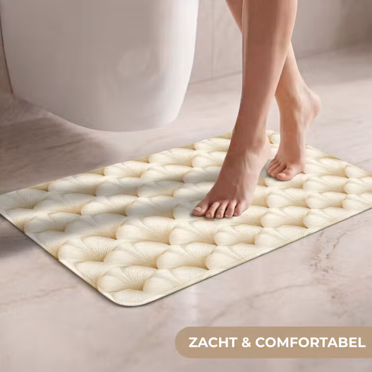 WC Mat - Waaier - Motief -  Goud — 7