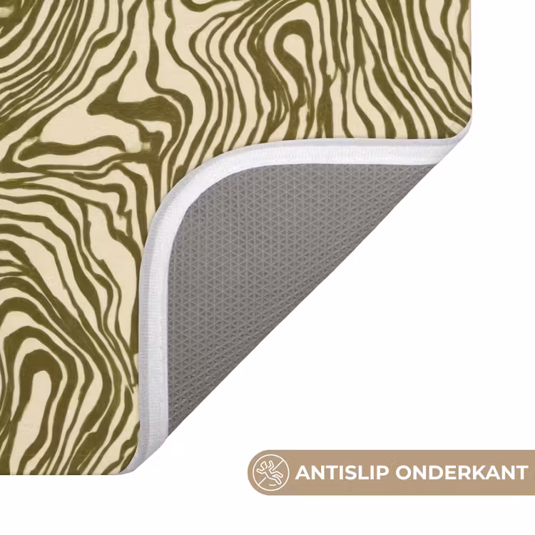 WC Mat - Abstract - Marmer - Groen — 3