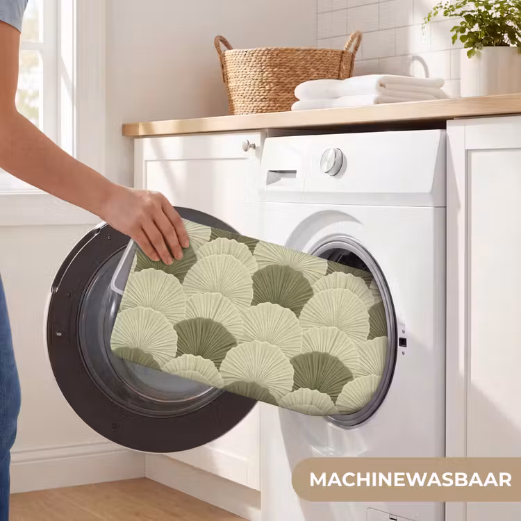 WC Mat - Bladeren - Structuur - Groen — 5