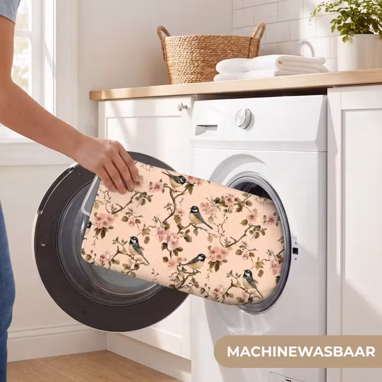 WC Mat - Bloesem - Koolmees - Roze — 5