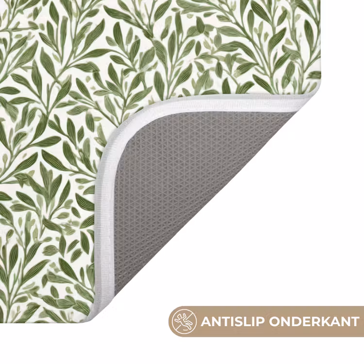 WC Mat - Botanisch - Takken - Groen — 3