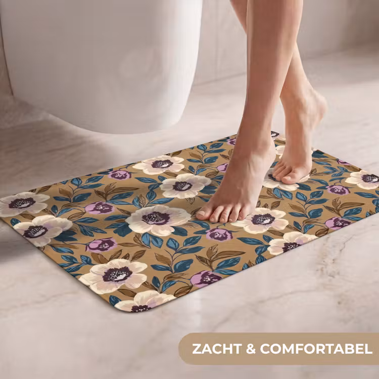WC Mat - Floraal - Stilleven - Kleurrijk — 7