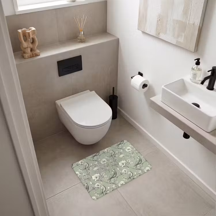 WC Mat - Klassiek - Botanisch - Groen — 6