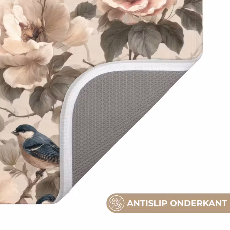 WC Mat - Klassiek - Vogels - Kleurrijk — 3