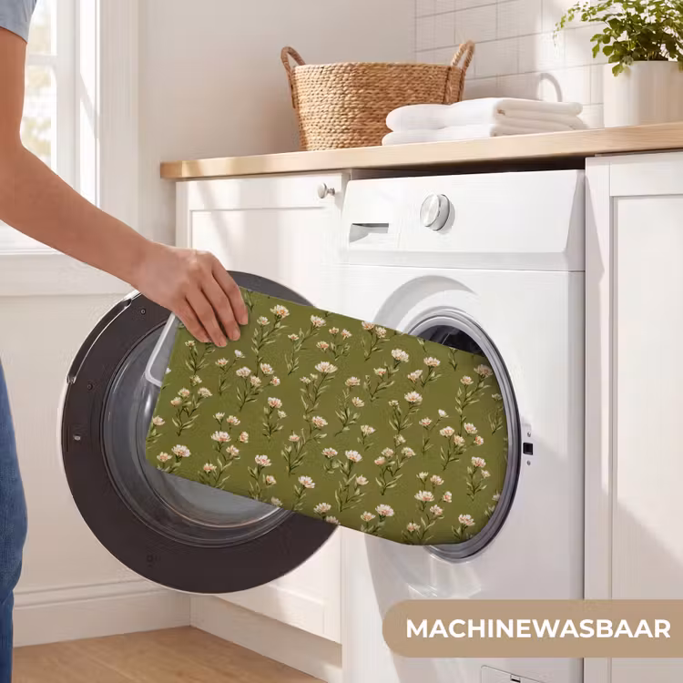 WC Mat - Landelijk - Bloemen - Groen — 5