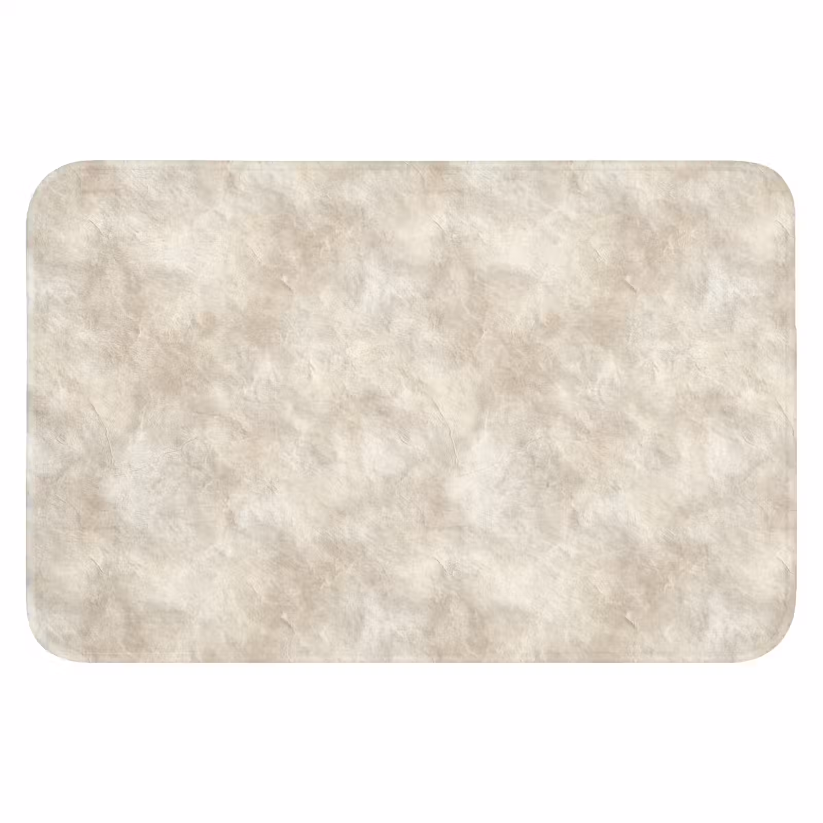 WC Mat - Beige - Reliëfstructuur - Natuursteen — 1