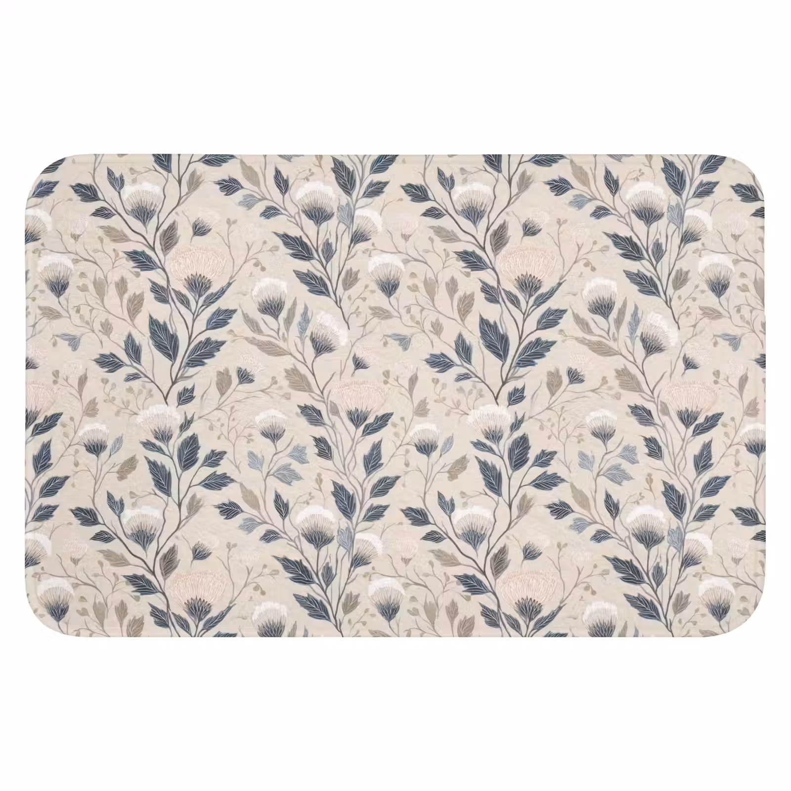 WC Mat - Klassiek - Botanisch - Kleurrijk — 1