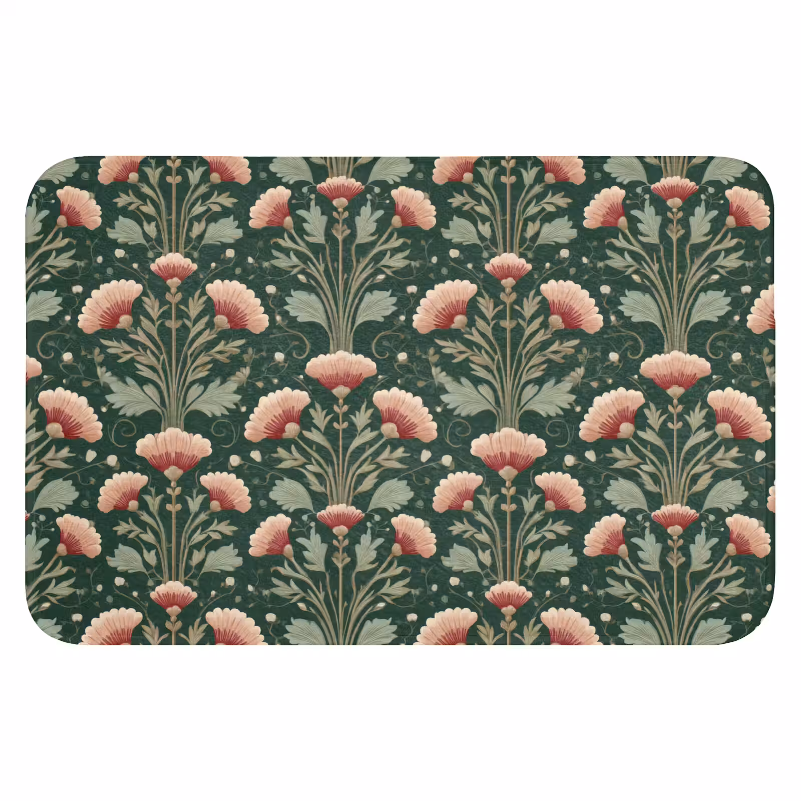 WC Mat - Patroon - Botanisch - Kleurrijk — 1