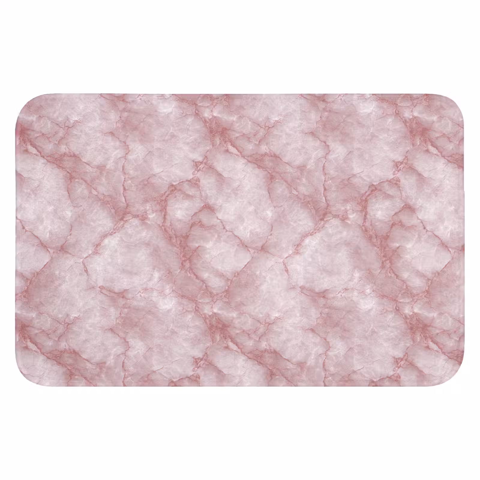 WC Mat - Roze - Kwartsmarmer - Aders — 1