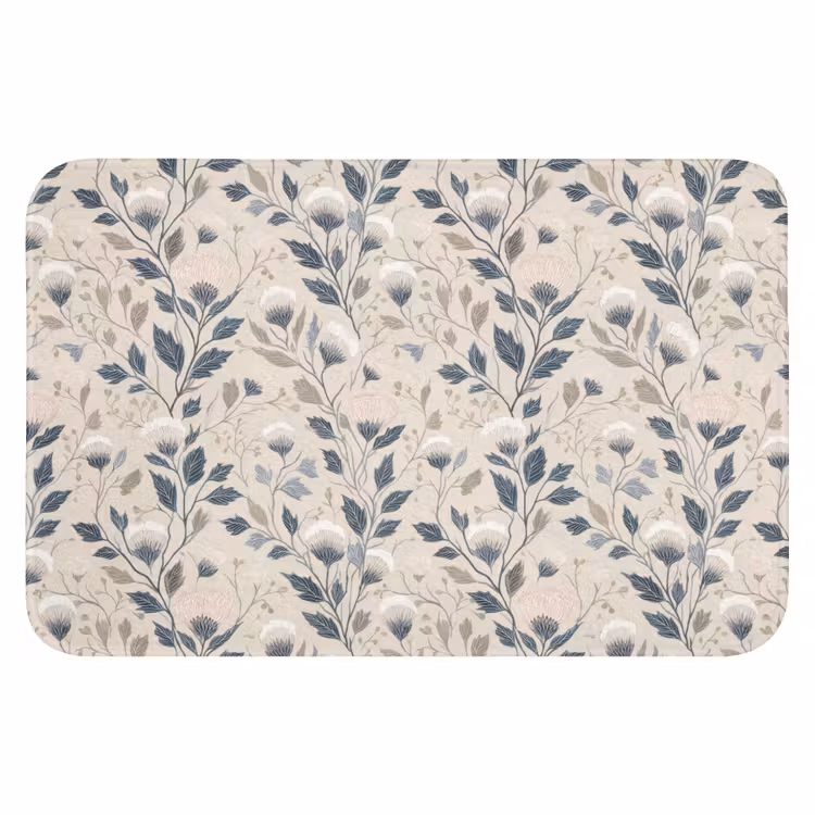 WC Mat - Klassiek - Botanisch - Kleurrijk — 1
