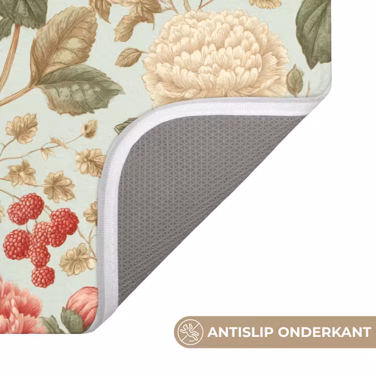 WC Mat - Klassiek - Botanisch - Veelkleurig — 3