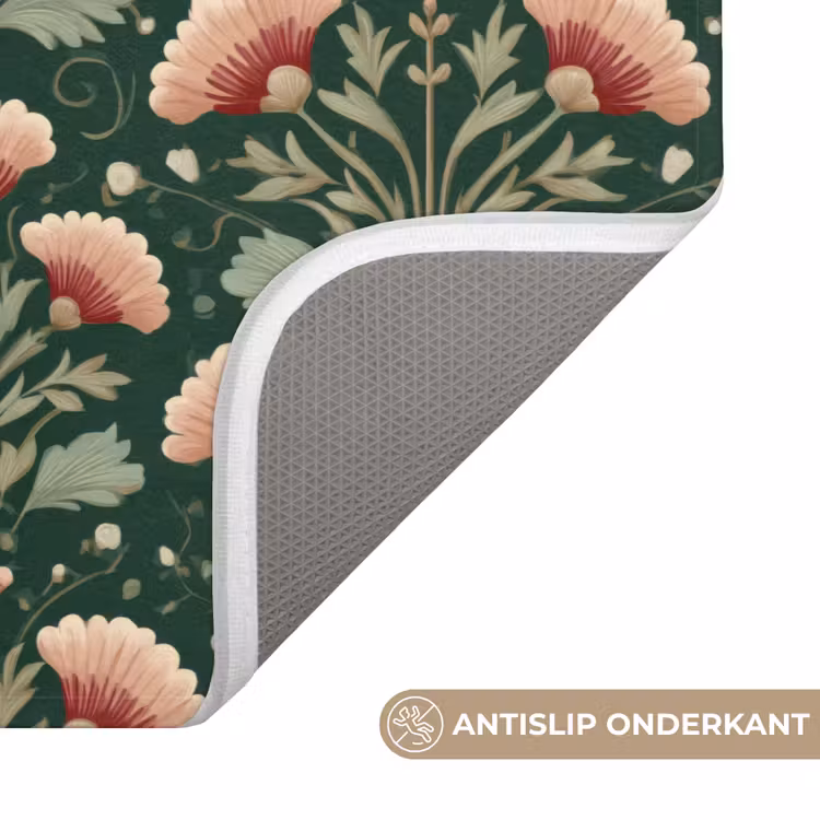 WC Mat - Patroon - Botanisch - Kleurrijk — 3