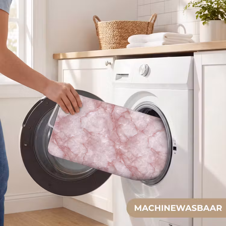 WC Mat - Roze - Kwartsmarmer - Aders — 5