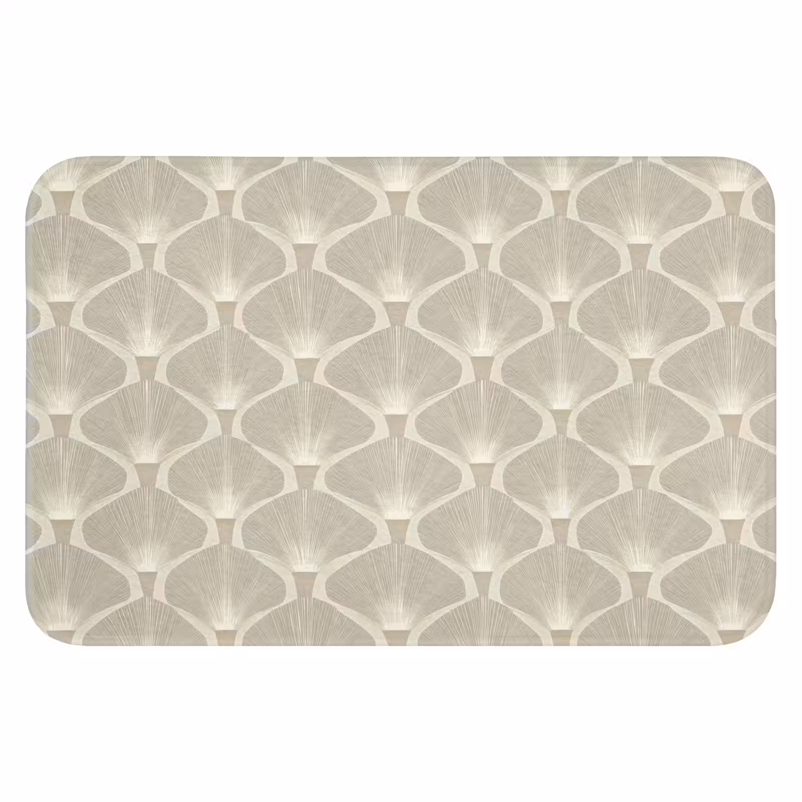 WC Mat - Paneel - Ginkgo - Zand — 1