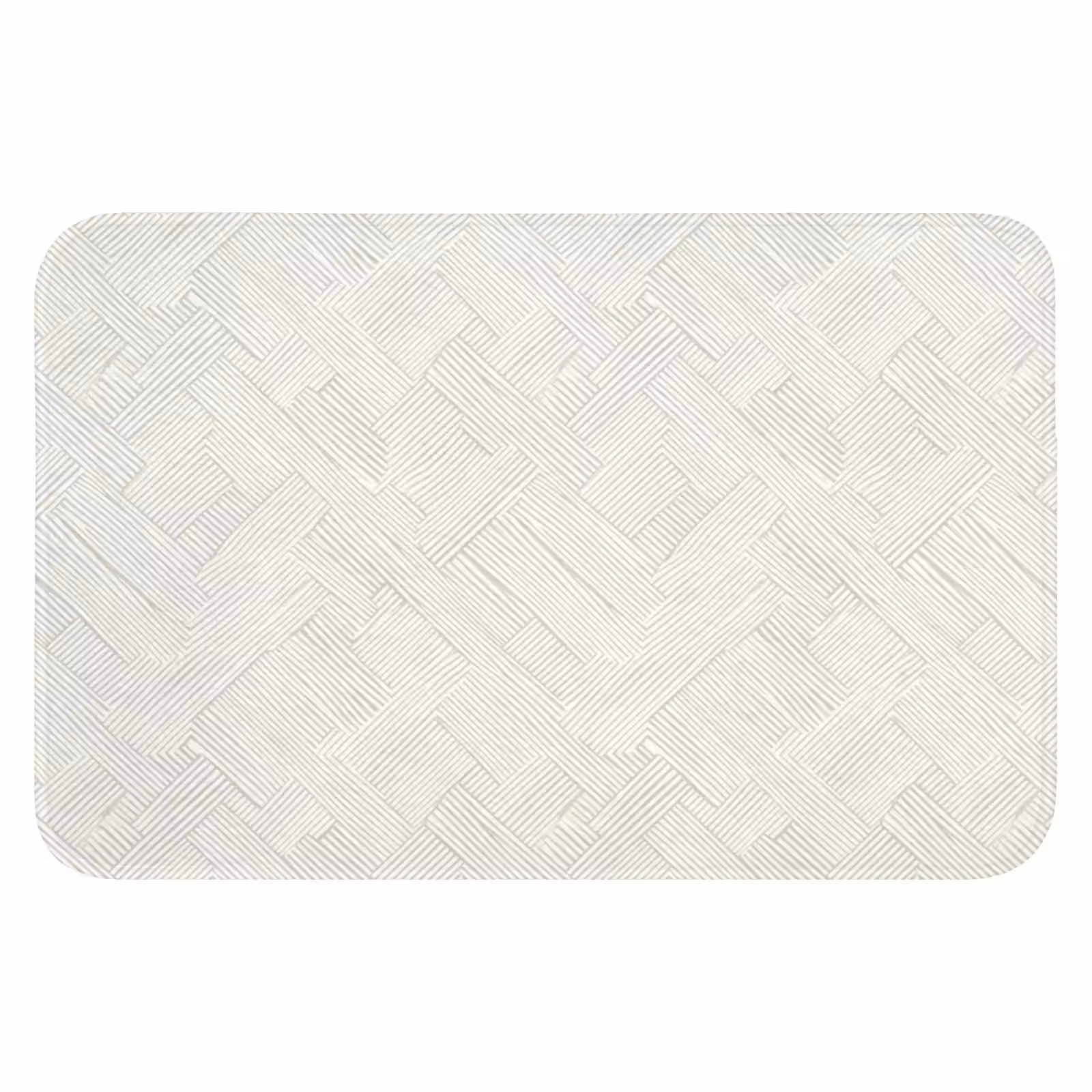 WC Mat - Textuur - Abstract - Beige — 1
