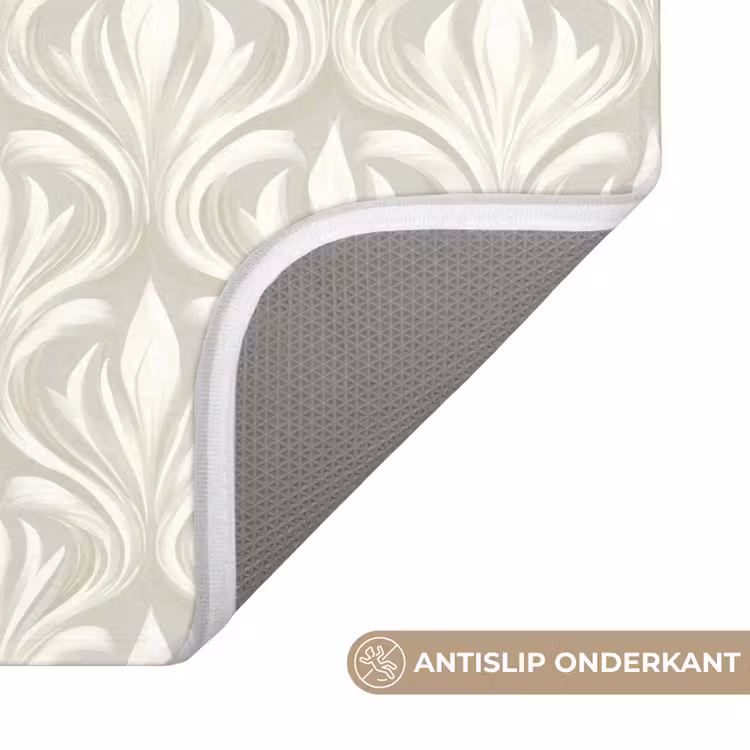 WC Mat - Barok - Patroon - Beige — 3