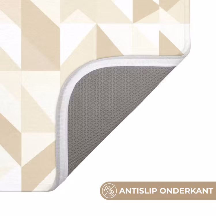 WC Mat - Modern - Abstract - Beige — 3