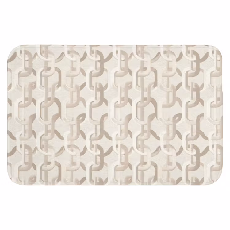 WC Mat - Motief - Abstract - Beige — 1