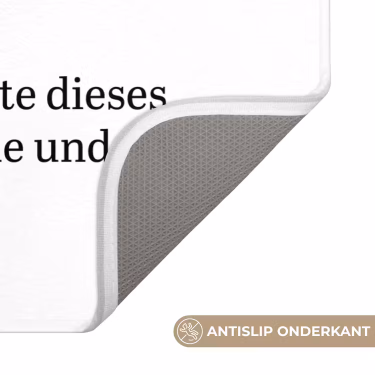 WC Mat - Quote - Definitie - Gäste-wc - Wit — 3