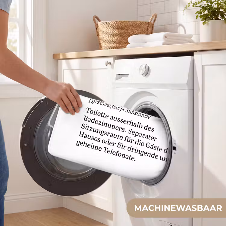 WC Mat - Quote - Definitie - Gäste-wc - Wit — 5