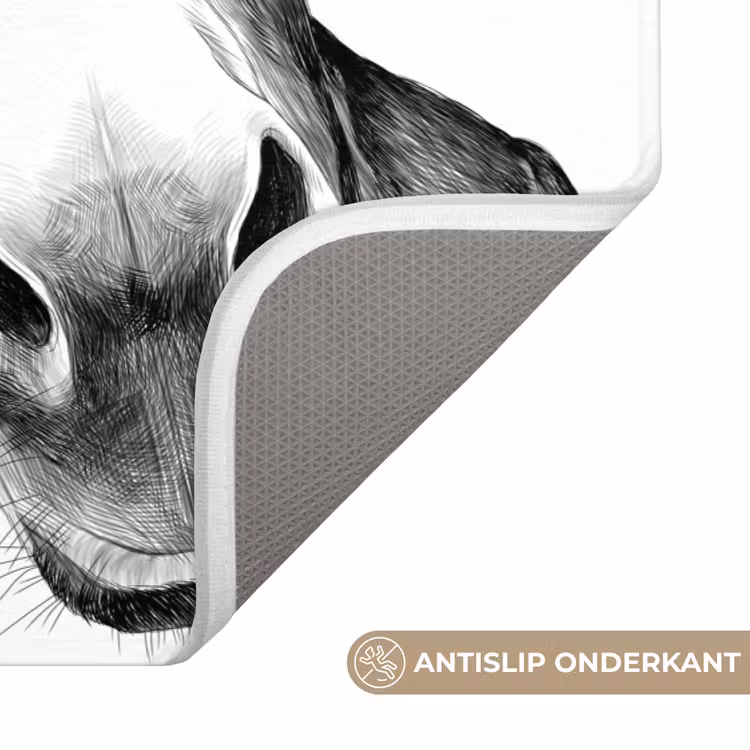 WC Mat - Quote - Ezel - Dieren - Nice ass - Spreuken — 3