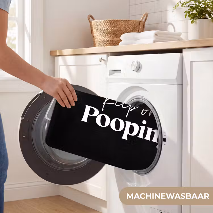 WC Mat - Quote - Keep on pooping - Zwart - Spreuken — 5