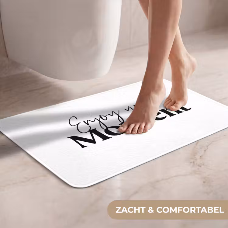 WC Mat - Quotes - Enjoy your moment - Wit - Spreuk — 7