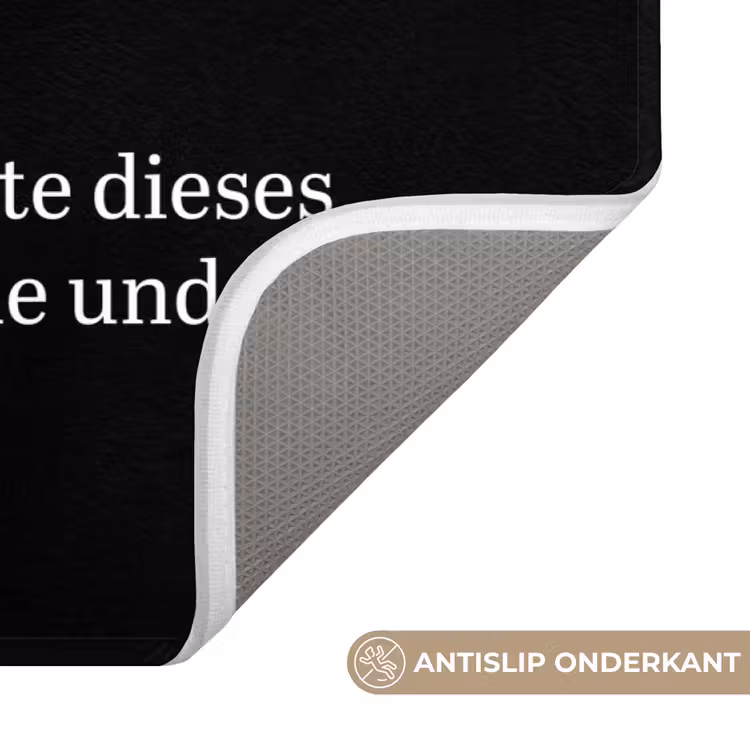 WC Mat - Quotes - Gäste-wc - Definitie - Zwart - Spreuk — 3