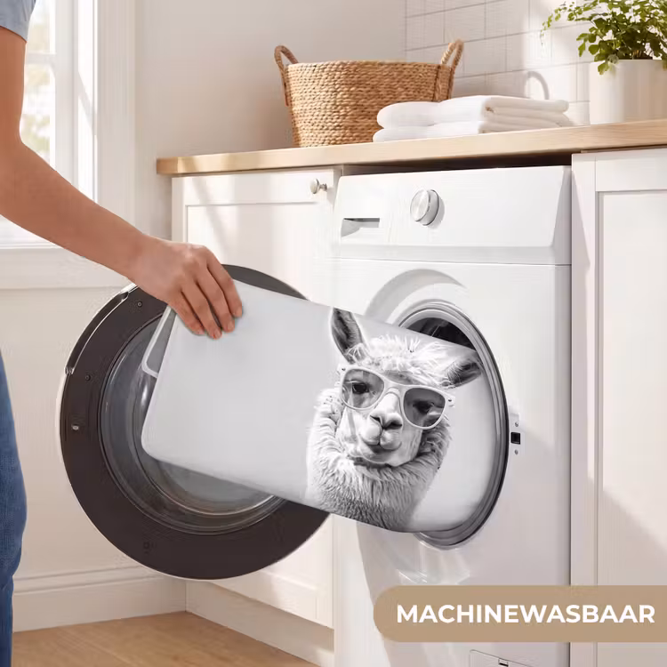 WC Mat - Quotes - Lama - Smile - Spreuken - Grijs — 5