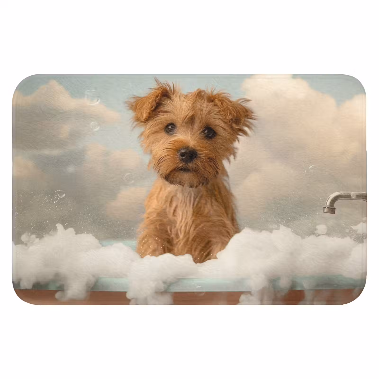 WC Mat - Hond - Bad - Dieren - Schuim — 1